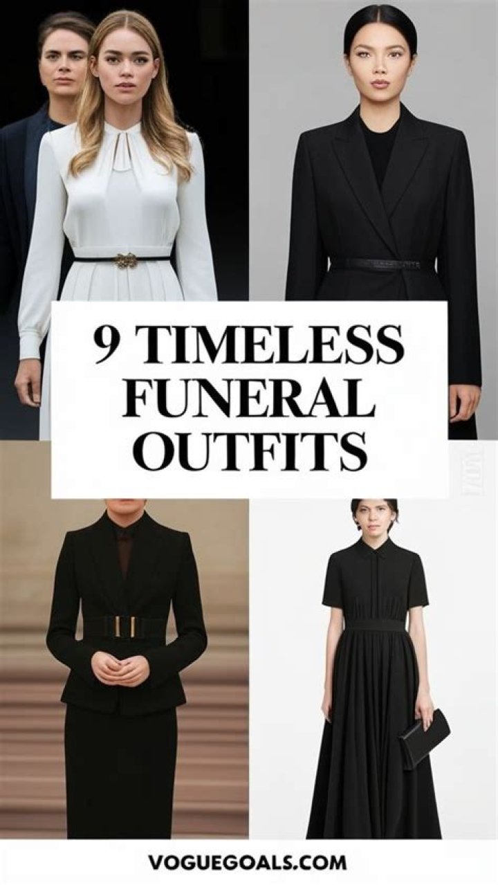 Elegance in Grief: A Guide to Funeral Dress to Impress