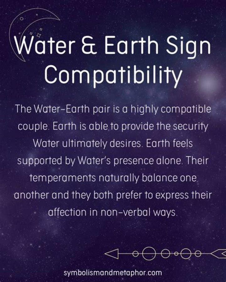 Embracing Harmony: The Unique Connection Between Water and Earth Signs