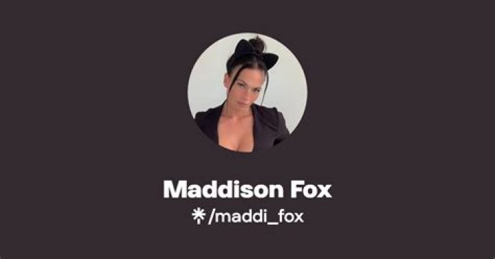 Exploring the Enigmatic World of Maddison Fox