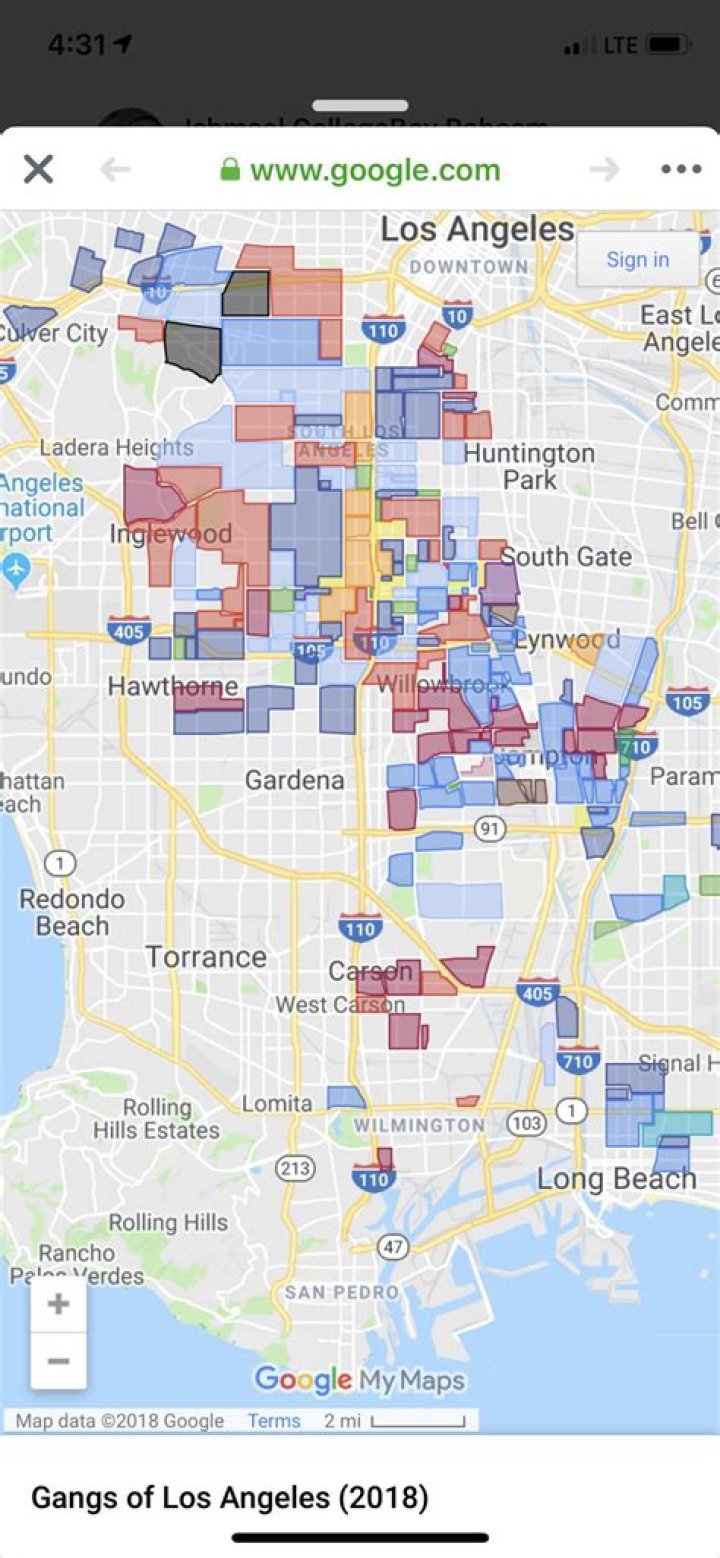 Exploring the Intricacies of the LA Gang Map 2024