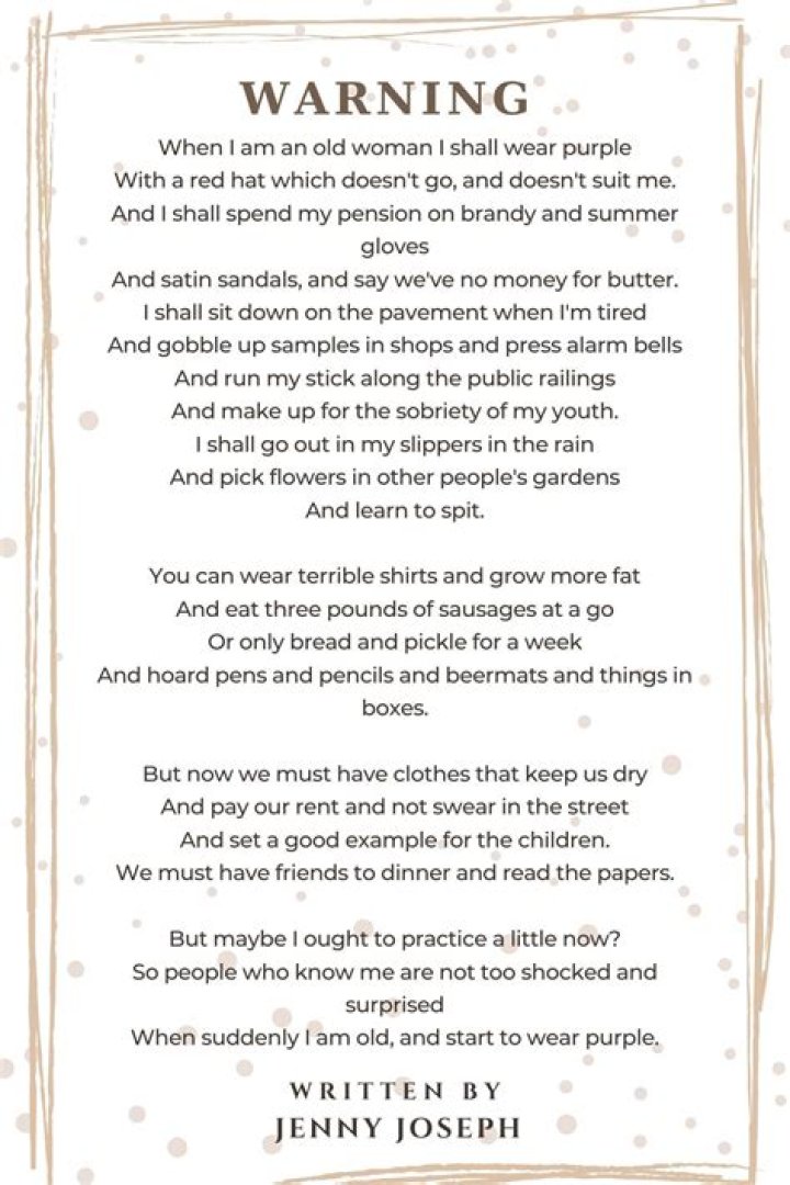 Jenny Joseph: A Comprehensive Guide to the Renowned Poet and Writer