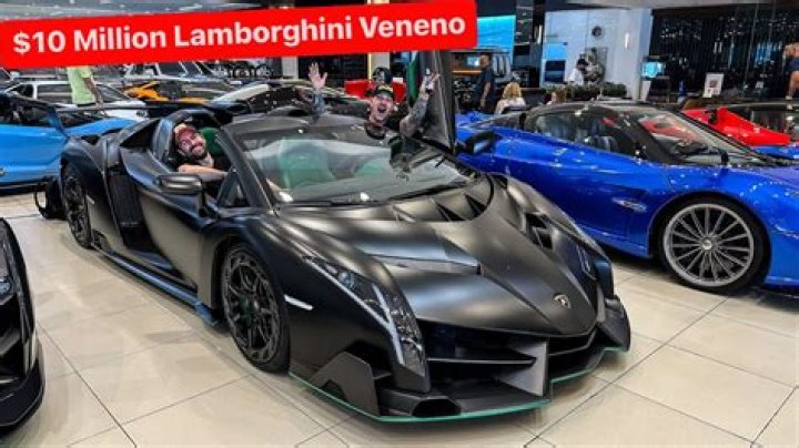 Lamborghini Veneno Price: Everything You Need to Know About This Exotic Hypercar