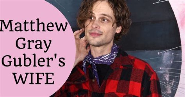 Unveiling the Mystery: Who is Matthew Gray Gubler's Partner?